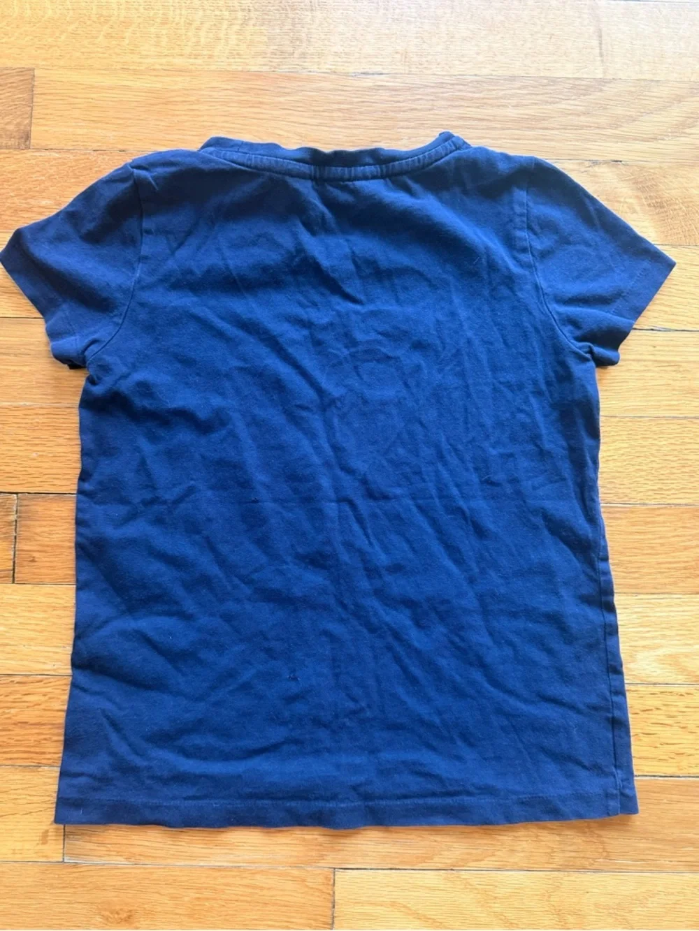 RALPH‎ LAUREN US OPEN Championship Tennis Short Sleeve Shirt Navy Girls size 6